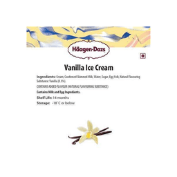 Haagen Dazs Vanilla Ice Cream thumbnail 4
