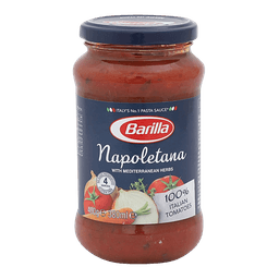 Barilla Mediterranean Herbs Napoletana Pasta Sauce Jar thumbnail 1