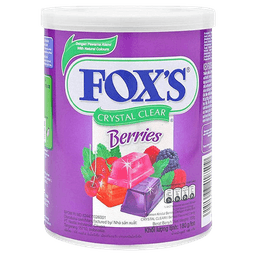Fox's Crystal Clear Berries Fruits Candy thumbnail 1