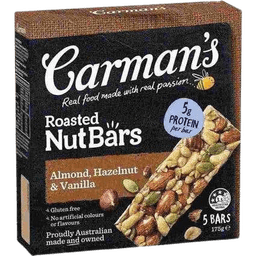Carman's Almond Hazelnut & Vanilla Roasted Nut Bar thumbnail 1