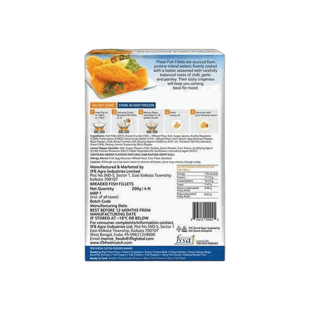 IFB Fresh Catch Breaded Fish Fillets  2