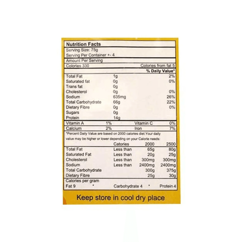 Meishi Ban Mein Handcut Hakka Broad-Size Noodles Pack 3