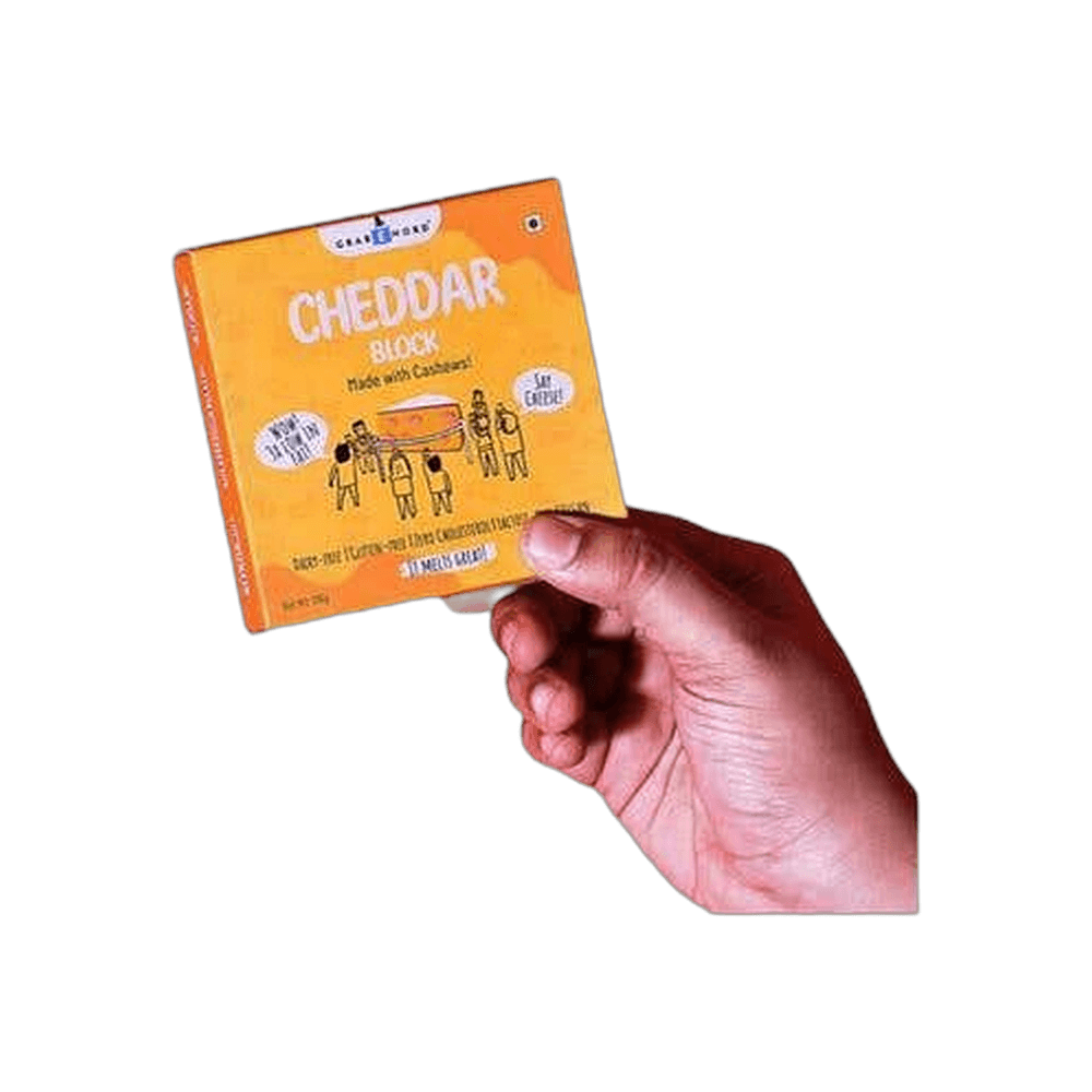 Grabenord Vegan Cheddar Cheese Block 8