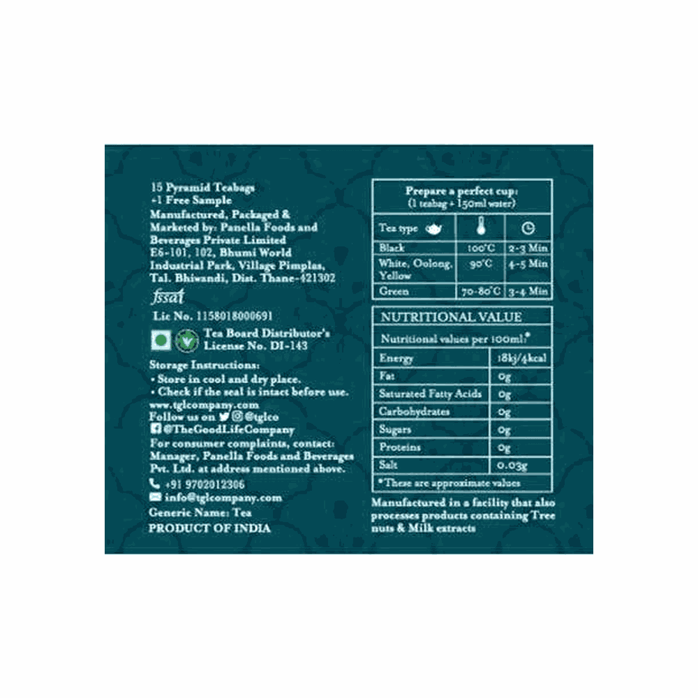 The Good Life Company Darjeeling Black Tea 32 g (16 5