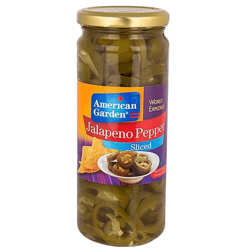 American Garden Jalapeno Peppers Sliced Bottle 1