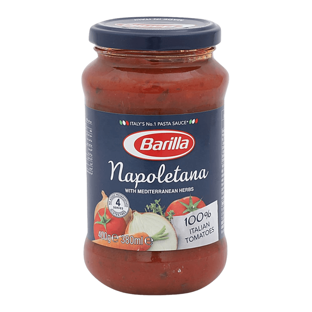 Barilla Mediterranean Herbs Napoletana Pasta Sauce Jar 1