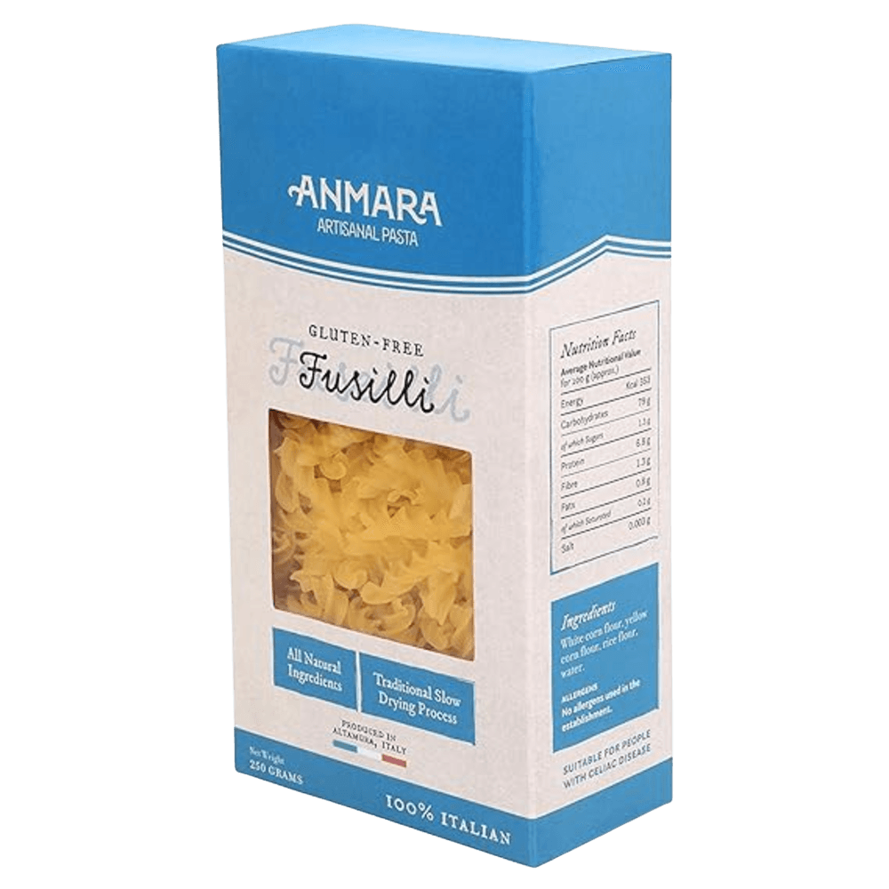 Anmara Gluten-Free Fusilli Pasta 1