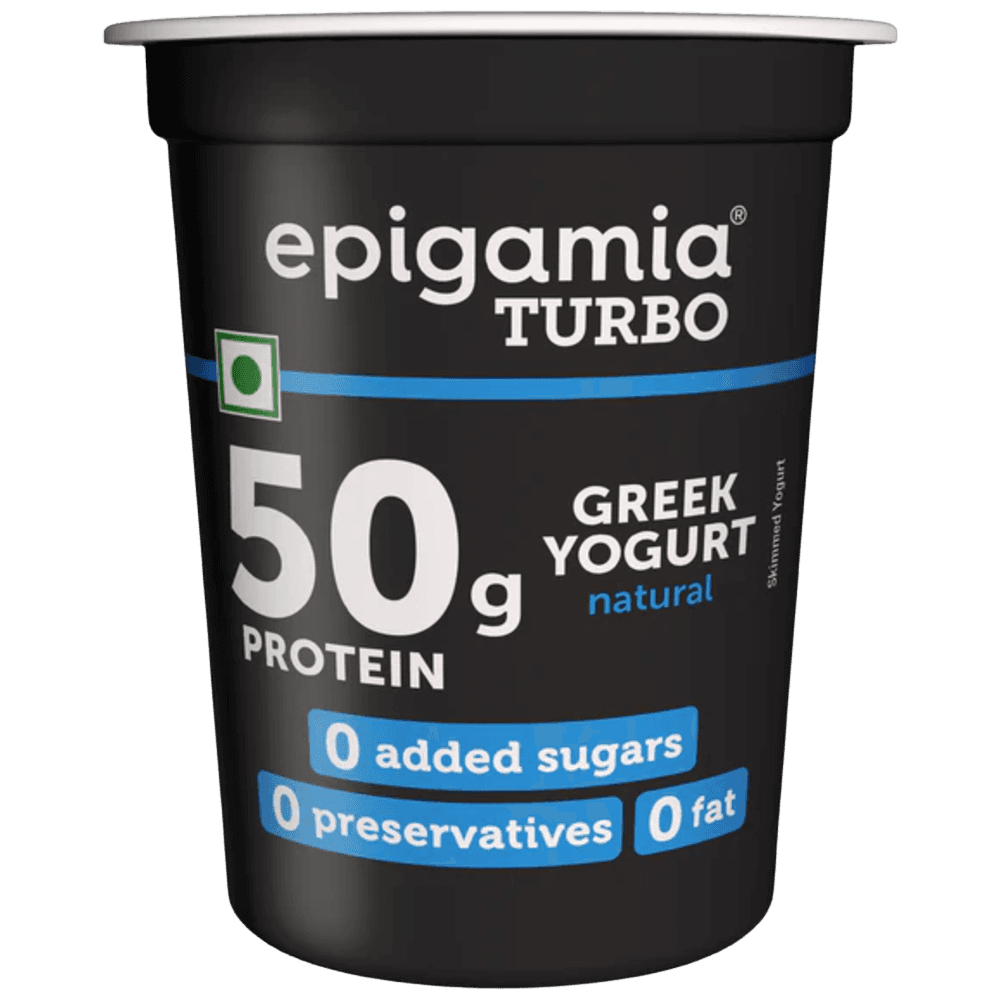 Epigamia Turbo 50 g Pro Natural Yogurt 1