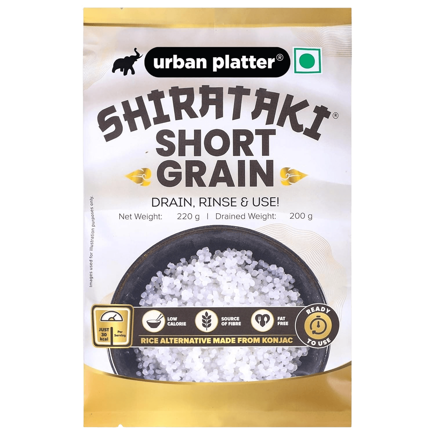 Urban Platter Shirataki Short Grain Rice 1